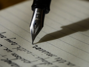 calligraphy pen - journal-writing