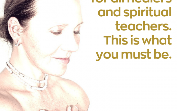 Sacred Words for all Healers and Spiritual Teachers. This is what you must be. Audio recording. Image of Dorothy Ratusny