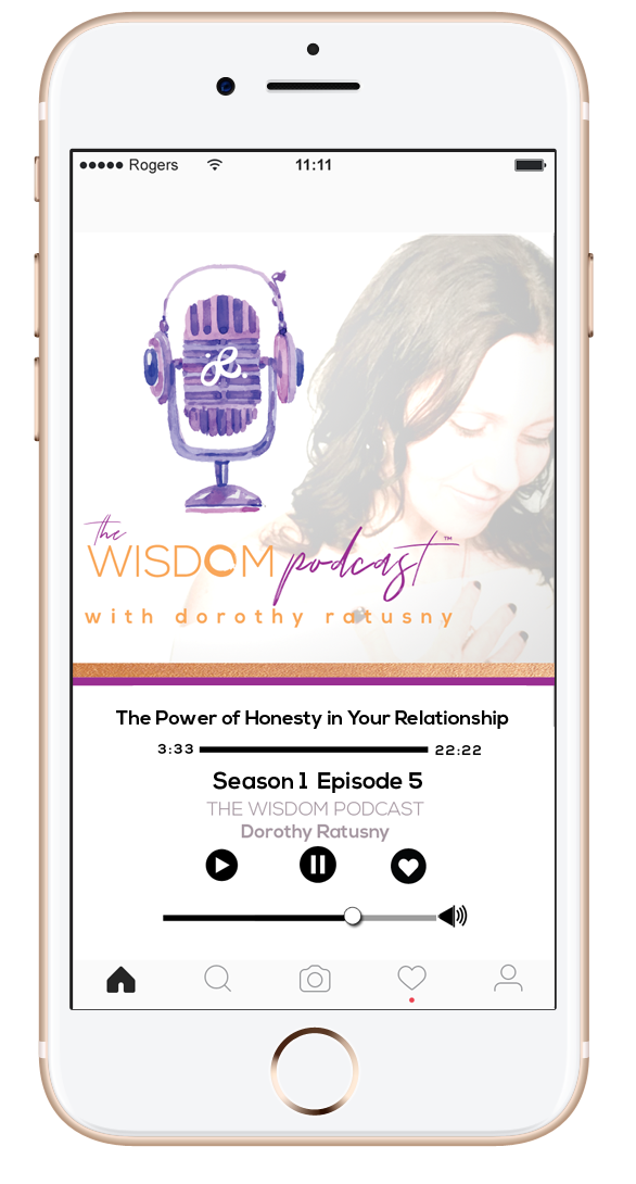 the wisdom podcast S1E5 - LISTEN to: The Power of Honesty in Your Love Relationship: One Couple’s True Story