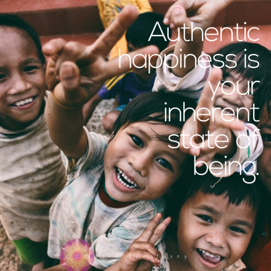 Authentic happiness is your inherent state of being. Photo by Larm Rmah on Unsplash