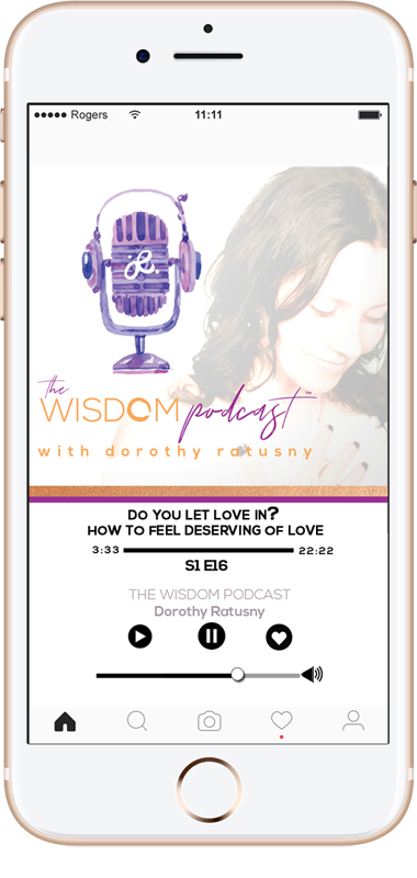 the wisdom podcast season 1 episode 16 | do you let love in? how to feel deserving of love