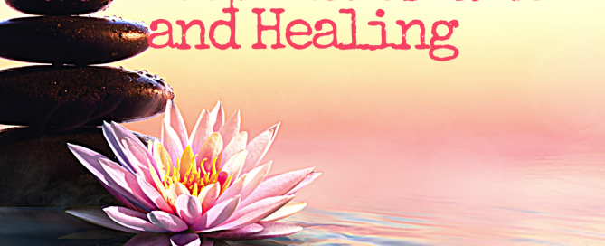 YOGA NIDRA for Deep Relaxation and Healing with Dorothy Ratusny (image of lotus flower on water)