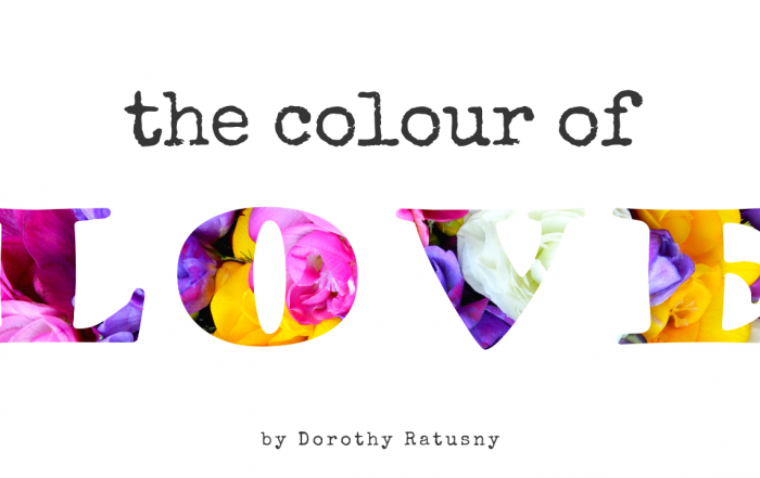 The Colour of Love image by Dorothy Ratusny (image of colorful words: LOVE)