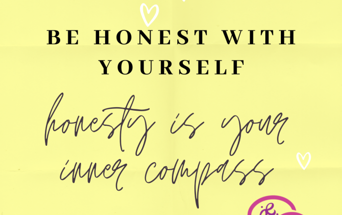 Be Honest With Yourself | 'ask dorothy' - A Real Life Client Story - The WISDOM BLOG - with dorothy ratusny (words on yellow)