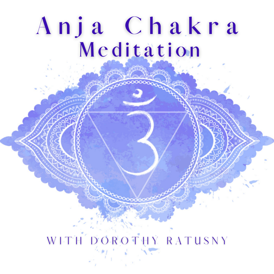 Anja Chakra Meditation | with Dorothy Ratusny 2021-06-20 (image of Anja Chakra in Sanskrit)