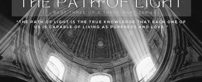 The Path of Light | The WISDOM podcast S3 E5 (Part 3/3) with dorothy ratusny (image of ray of sunlight coming in through window)