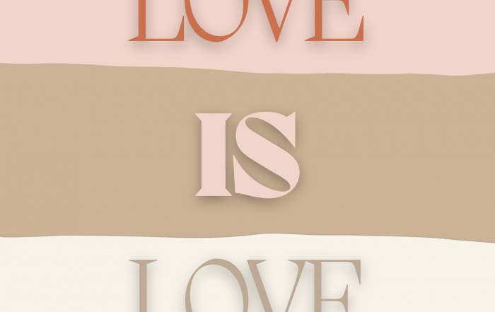Love IS LOVE ~ a poetic meditation ~ with dorothy zennuriye juno (words on color)