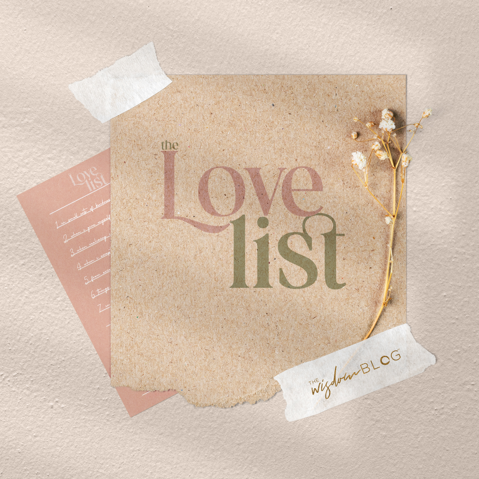 The Love List ~ The Wisdom Blog with dorothy zennuriye juno (art and the love list)